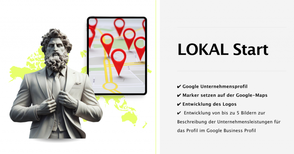 LOKAL Start: Förderung Ihrer lokalen Auffindbarkeit