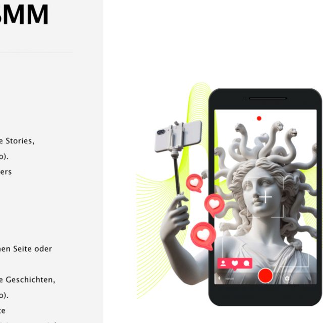 START-SMM - Social Media Marketing, SMM, Social Media, Branding, Account-Design, Hashtags, Business-Suite, Storys, Posts, Content, SMM-Paket, SMM Design
