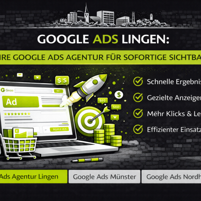Google Ads Lingen: Google Ads Agentur Lingen für gezielte Online-Werbung Lingen.