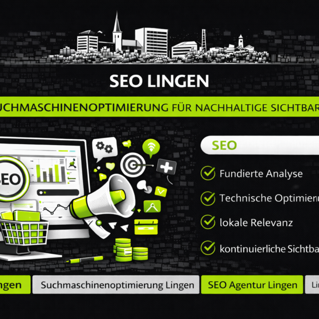 SEO Lingen: Suchmaschinenoptimierung Lingen, SEO Agentur Lingen für nachhaltige Sichtbarkeit bei Google.