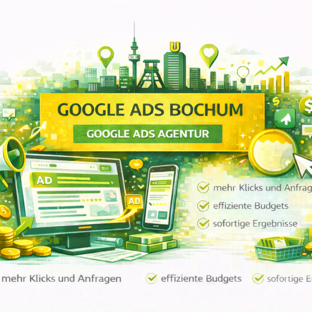 Google Ads Bochum: Google Ads Agentur Bochum, gezielte Online-Werbung für Unternehmen in Bochum.