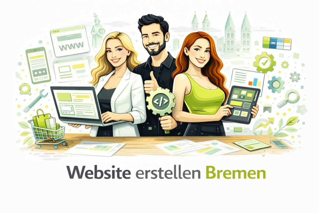 Website erstellen Bremen: Website Bremen, Homepage Bremen, Webdesign Bremen.