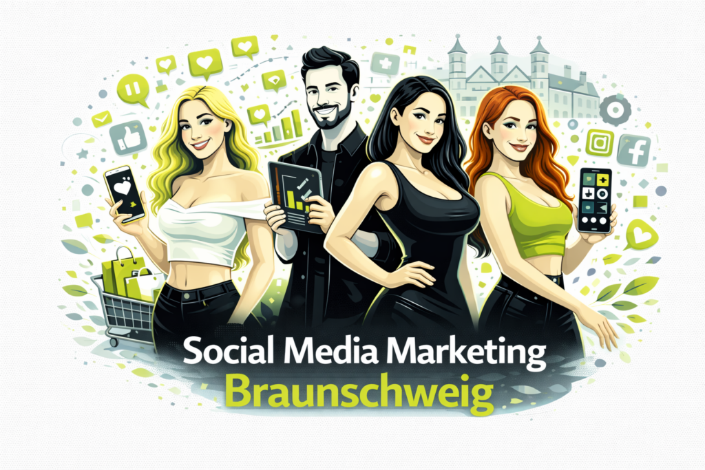 Social Media Marketing Braunschweig: SMM Braunschweig, Social Media Agentur Braunschweig, Instagram Marketing Braunschweig, Facebook Marketing Braunschweig.