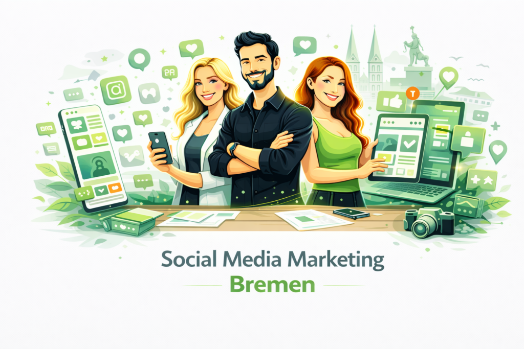 Social Media Marketing Bremen: SMM Bremen, Social Media Agentur Bremen, Instagram Marketing Bremen, Facebook Marketing Bremen, Bremen SMM