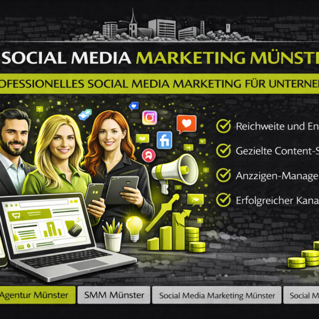 Werbeagentur Münster: Marketing Agentur Münster für digitale Marken, strategisches Online Marketing und Sichtbarkeit.