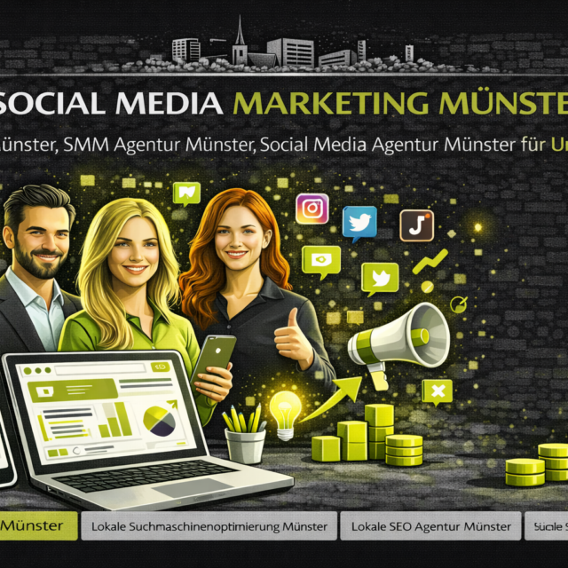 Social Media Marketing Münster: SMM Münster, SMM Agentur Münster, Social Media Agentur Münster für Unternehmen.