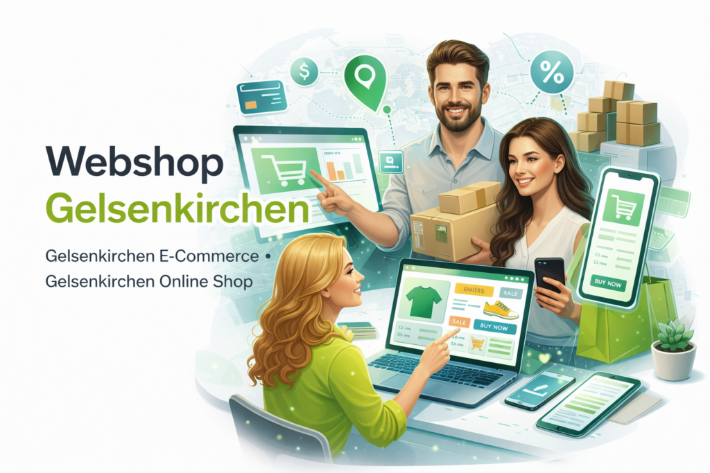 Webshop Gelsenkirchen von Brandborn: E-Commerce Gelsenkirchen Online Shop Gelsenkirchen Lösungen für Unternehmen.
