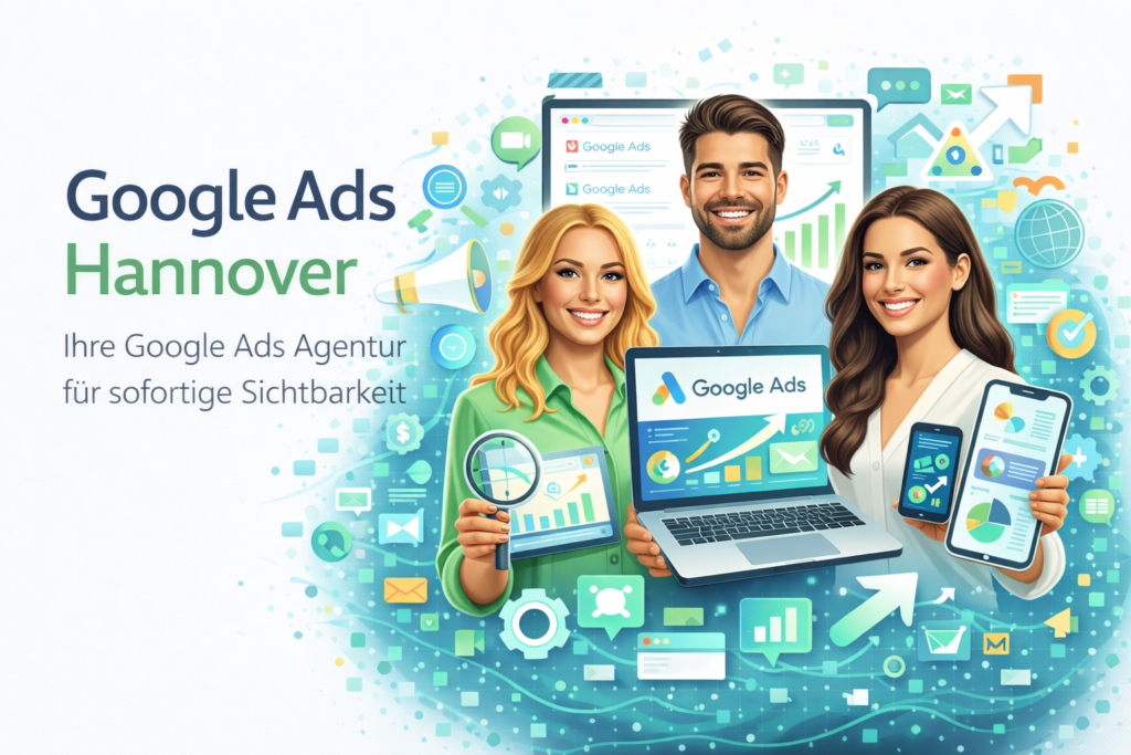 Google Ads Hannover: Google Ads Agentur Hannover, Online Werbung Hannover, Digital Marketing Agentur Hannover.