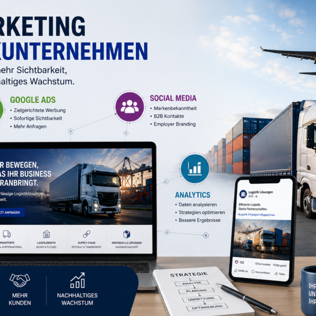 Online Marketing für Logistikunternehmen: Die besten Strategien
