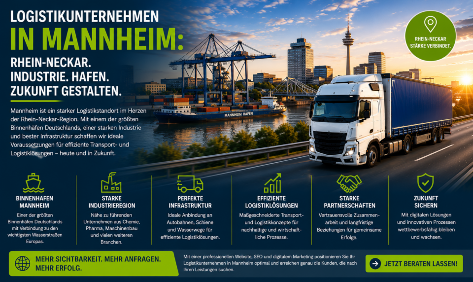 Logistikunternehmen Mannheim, Spedition Mannheim, Logistik Mannheim, Transportunternehmen Mannheim, SEO Logistikunternehmen - Brand Born Website SEO SMM Digital Marketing Logistikunternehmen Mannheim, Spedition Mannheim, Logistik Mannheim, Transportunternehmen Mannheim, SEO Logistikunternehmen