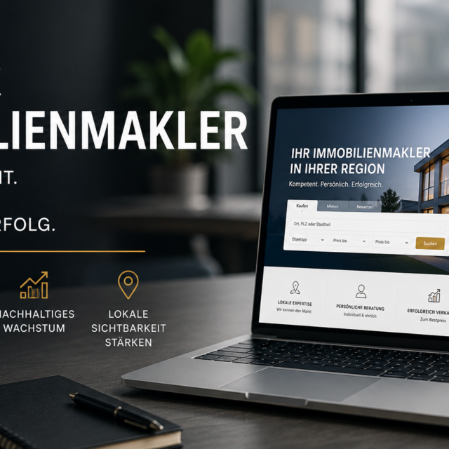 SEO für Immobilienmakler – Mehr Sichtbarkeit & Anfragen