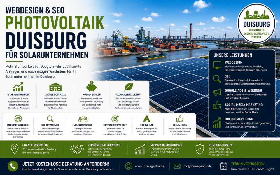 Webdesign Photovoltaik Duisburg SEO Solarunternehmen. SEO Photovoltaik Duisburg, Webseite Photovoltaik Duisburg, Homepage Solarunternehmen Duisburg - Brand Born Website SEO SMM Digital Marketing Webdesign Photovoltaik Duisburg SEO Solarunternehmen. SEO Photovoltaik Duisburg, Webseite Photovoltaik Duisburg, Homepage Solarunternehmen Duisburg