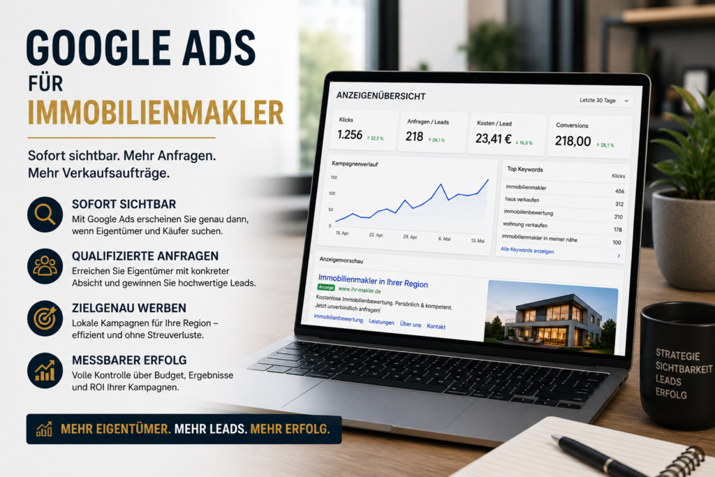 Google Ads für Immobilienmakler