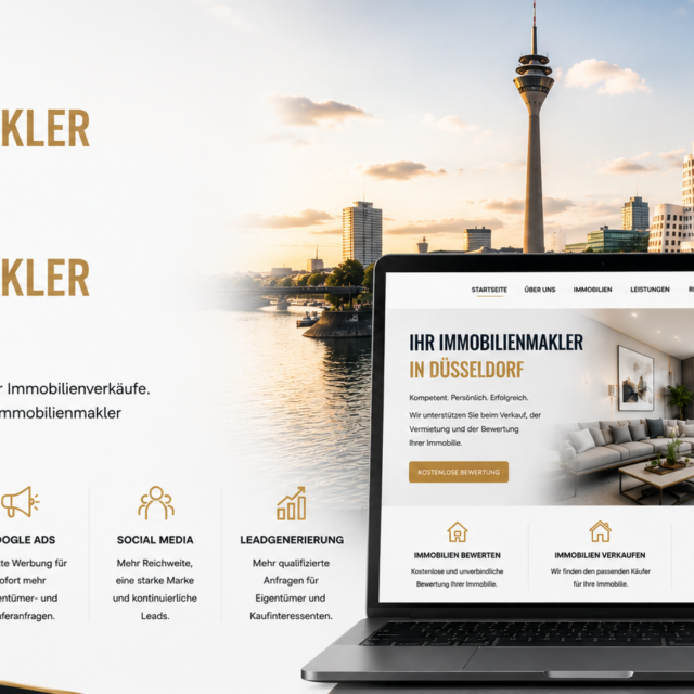 Webdesign Immobilienmakler Düsseldorf, SEO Immobilienmakler Düsseldorf, Website Immobilienmakler Düsseldorf, Immobilienmakler Website Düsseldorf