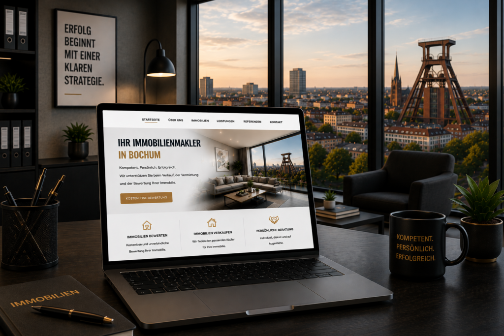 Webdesign Immobilienmakler Bochum, SEO Immobilienmakler Bochum, Website Immobilienmakler Bochum, Immobilienmakler Website Bochum, Immobilienmakler Homepage Bochum