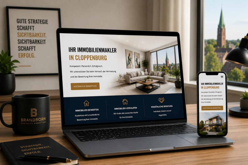 Webdesign Immobilienmakler Cloppenburg, SEO Immobilienmakler Cloppenburg, Website Immobilienmakler Cloppenburg, Immobilienmakler Homepage Cloppenburg