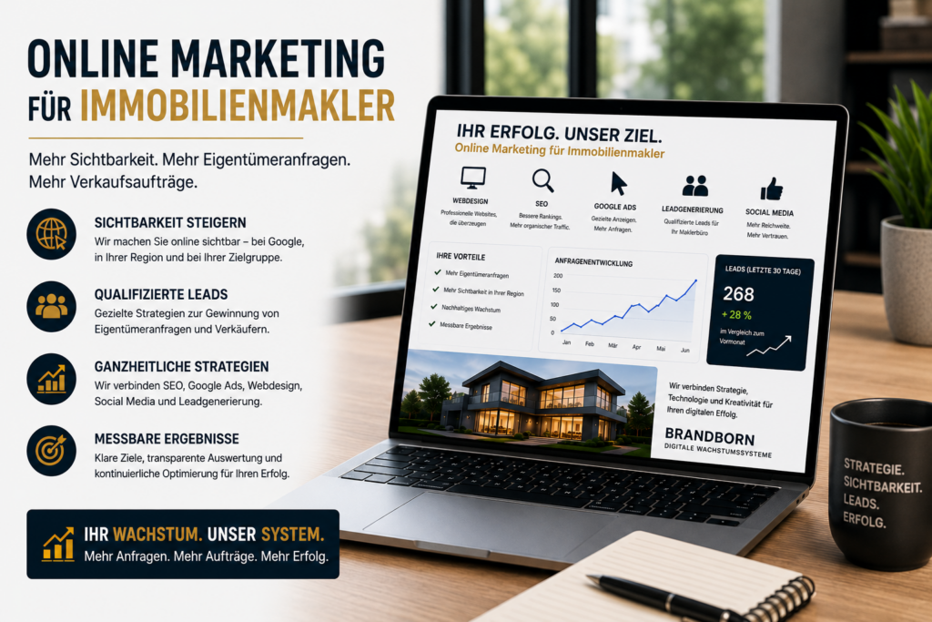 Online Marketing für Immobilienmakler
