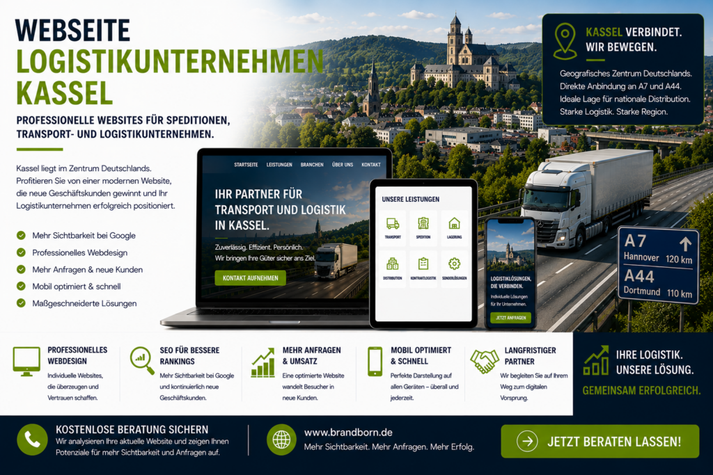Webseite Logistikunternehmen Kassel Webdesign, Webdesign Logistikunternehmen Kassel, Website für Spedition Kassel, SEO Logistikunternehmen Kassel - Brand Born Website SEO SMM Digital Marketing Webseite Logistikunternehmen Kassel Webdesign, Webdesign Logistikunternehmen Kassel, Website für Spedition Kassel, SEO Logistikunternehmen Kassel