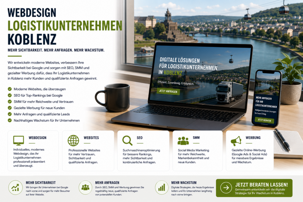 Webdesign Logistikunternehmen Koblenz, Webseite Logistikunternehmen Koblenz, SEO Logistikunternehmen Koblenz, SMM Logistikunternehmen Koblenz - Brand Born Website SEO SMM Digital Marketing Webdesign Logistikunternehmen Koblenz, Webseite Logistikunternehmen Koblenz, SEO Logistikunternehmen Koblenz, SMM Logistikunternehmen Koblenz