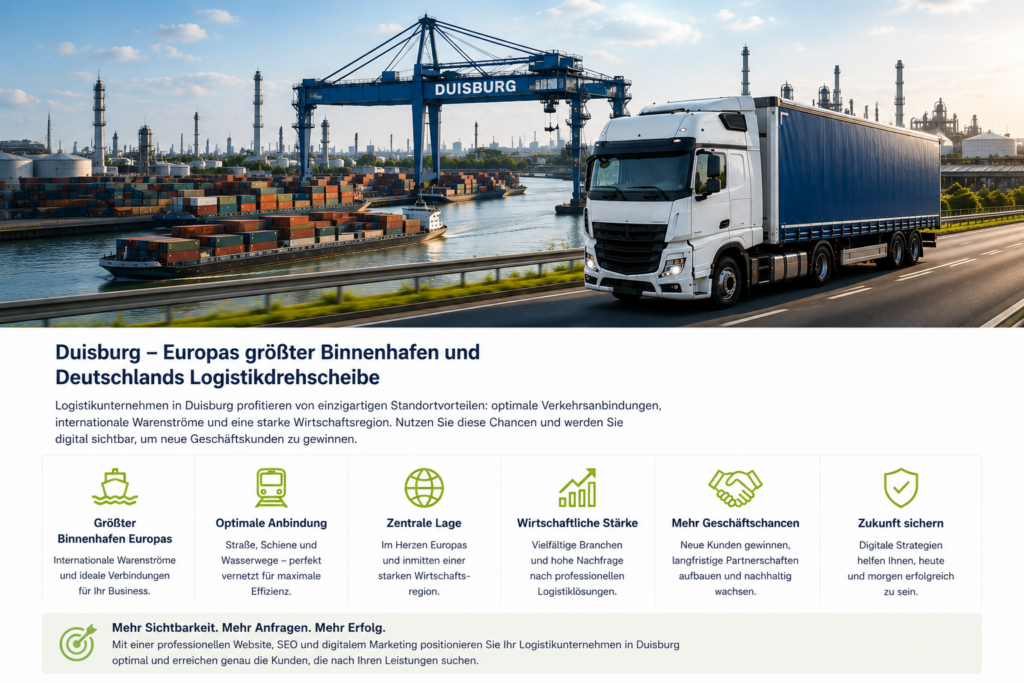 Logistikunternehmen Duisburg, Spedition Duisburg, Logistik Duisburg, Transportunternehmen Duisburg, SEO Logistikunternehmen - Brand Born Website SEO SMM Digital Marketing Logistikunternehmen Duisburg, Spedition Duisburg, Logistik Duisburg, Transportunternehmen Duisburg, SEO Logistikunternehmen