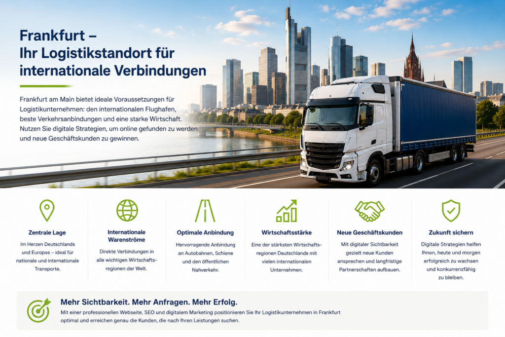 Logistikunternehmen Frankfurt, Spedition Frankfurt, Logistik Frankfurt, Transportunternehmen Frankfurt, SEO Logistikunternehmen - Brand Born Website SEO SMM Digital Marketing Logistikunternehmen Frankfurt, Spedition Frankfurt, Logistik Frankfurt, Transportunternehmen Frankfurt, SEO Logistikunternehmen