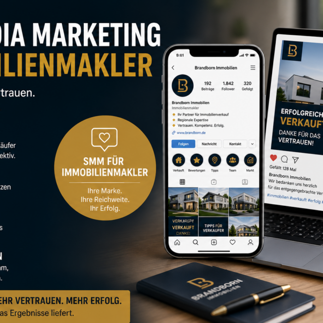 Social Media Marketing für Immobilienmakler, Social Media für Immobilienmakler, SMM Immobilienmakler, Immobilienmakler Social Media