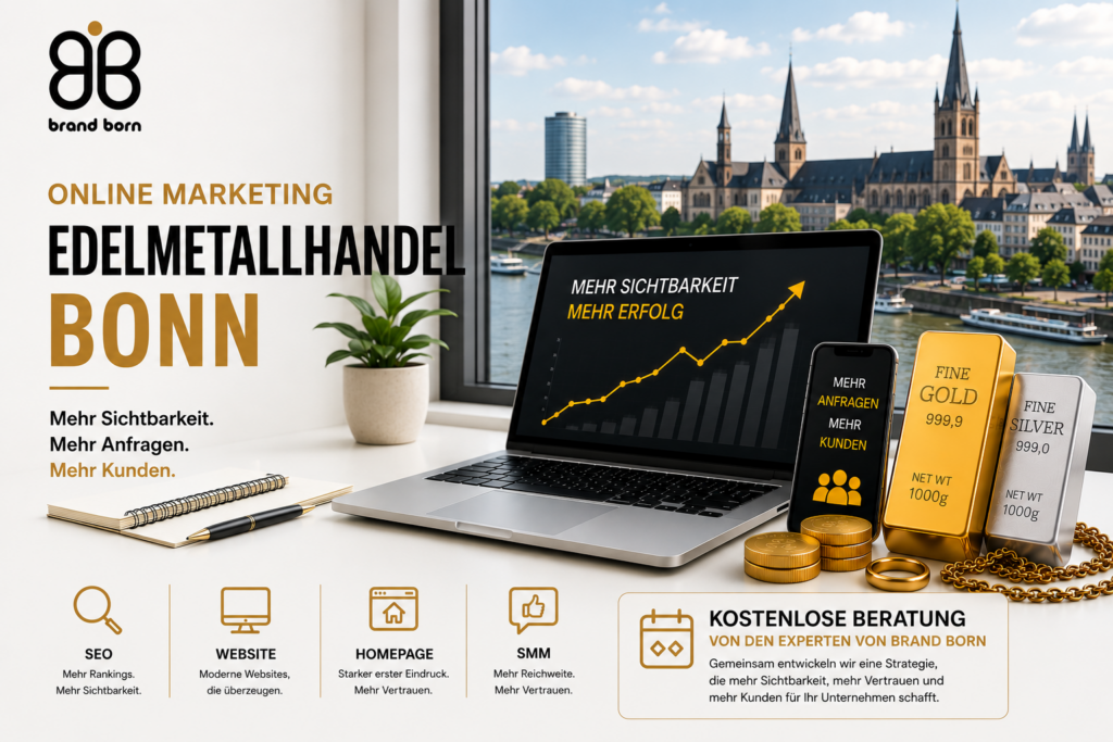Online Marketing Edelmetallhandel Bonn: SEO Edelmetallhandel Bonn, Website Edelmetallhandel Bonn, Homepage Edelmetallhandel Bonn, SMM Edelmetallhandel Bonn.