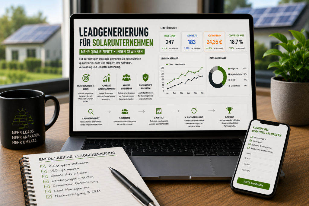 Leadgenerierung Solarunternehmen, Leads für Solarunternehmen, Kunden gewinnen Solarunternehmen, Lead Management Solarunternehmen, Photovoltaik Leads - Brand Born Website SEO SMM Digital Marketing Leadgenerierung Solarunternehmen, Leads für Solarunternehmen, Kunden gewinnen Solarunternehmen, Lead Management Solarunternehmen, Photovoltaik Leads
