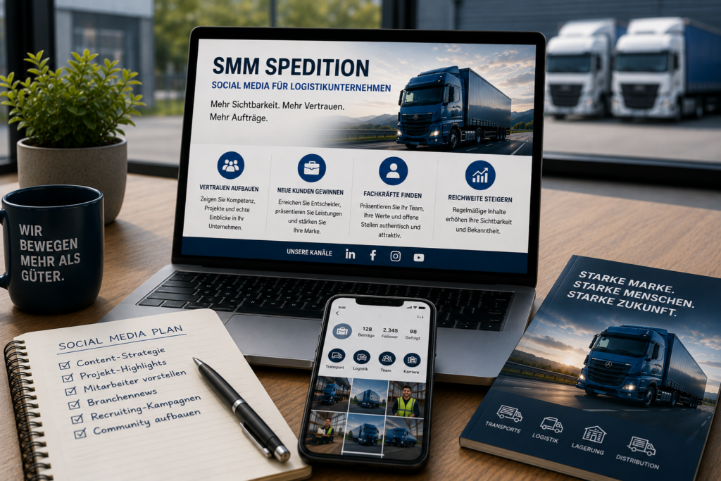 SMM Spedition, Social Media Spedition, SEO Logistikunternehmen, Website für Logistikunternehmen, Recruiting Spedition, LinkedIn Logistik - Brand Born Website SEO SMM Digital Marketing SMM Spedition, Social Media Spedition, SEO Logistikunternehmen, Website für Logistikunternehmen, Recruiting Spedition, LinkedIn Logistik