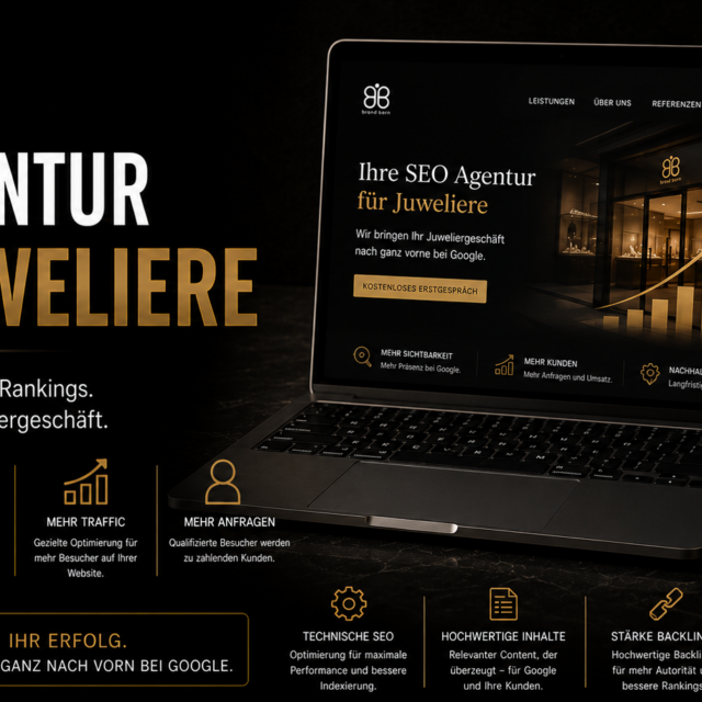 SEO Agentur für Juweliere, SEO für Juweliere, Juwelier Marketing Agentur, Google Ranking für Juweliere, Lokales SEO für Juweliere und mehr Kunden für Juweliere.