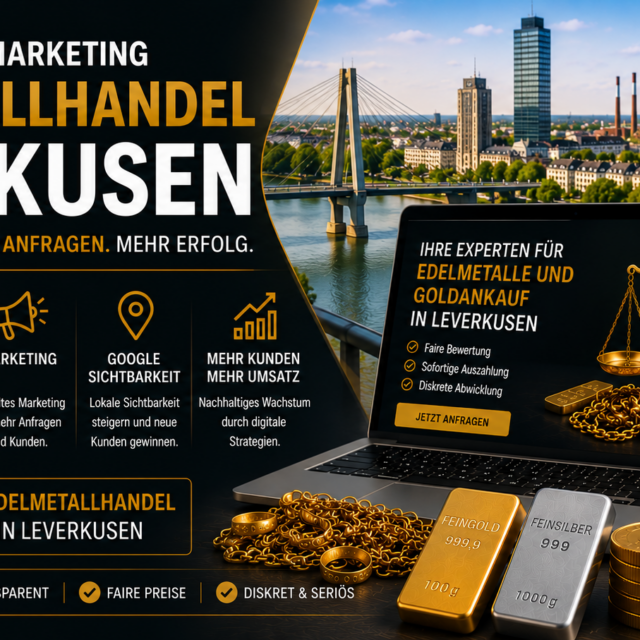 Website Edelmetallhandel Leverkusen, Webdesign Edelmetallhandel Leverkusen, SEO Edelmetallhandel Leverkusen, Website für Goldankauf Leverkusen
