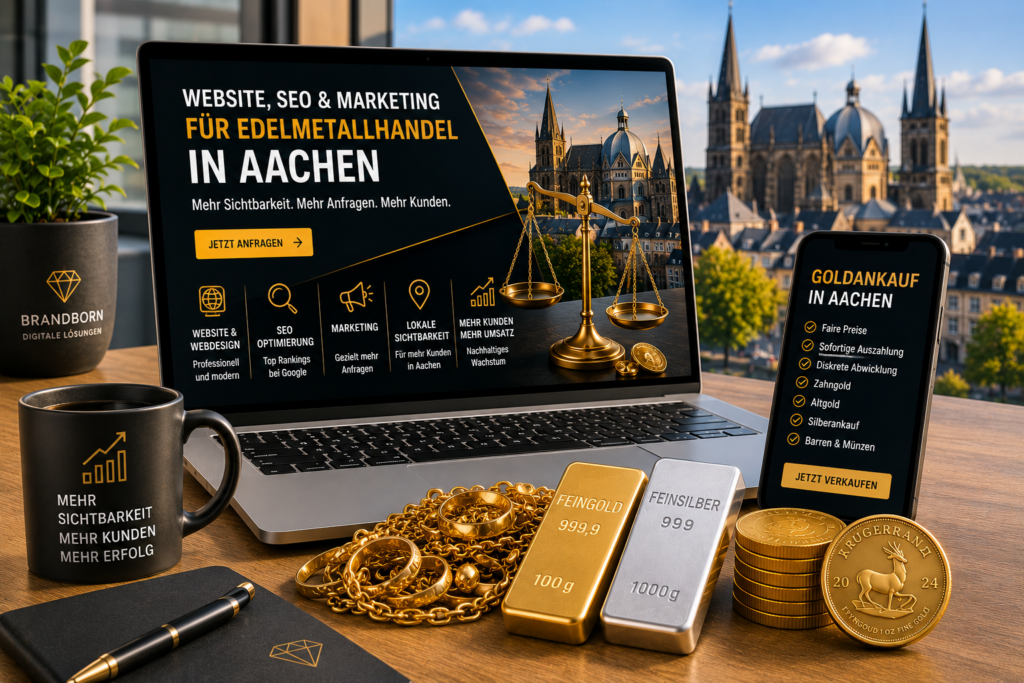 Website Edelmetallhandel Aachen, Webdesign Edelmetallhandel Aachen, SEO Edelmetallhandel Aachen, Webdesign Goldankauf Aachen, SEO Goldankauf Aachen - Brand Born Website SEO SMM Digital Marketing Website Edelmetallhandel Aachen, Webdesign Edelmetallhandel Aachen, SEO Edelmetallhandel Aachen, Webdesign Goldankauf Aachen, SEO Goldankauf Aachen